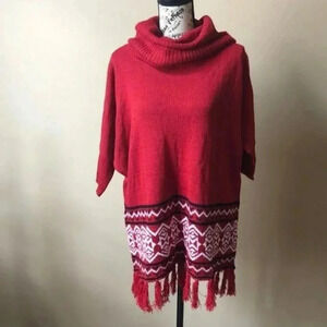 Allison Brittney Printed ponch